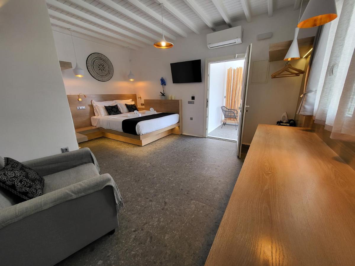 Mykonos Double Luxury Mini Suites - Adults Only Ano Mera Zewnętrze zdjęcie