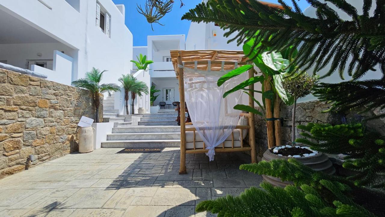 Mykonos Double Luxury Mini Suites - Adults Only Ano Mera Zewnętrze zdjęcie